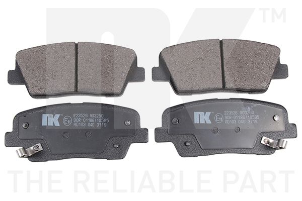 NK 223526 Brake Pad Set, disc brake