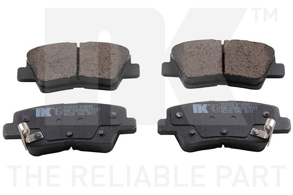 NK 223529 Brake Pad Set, disc brake
