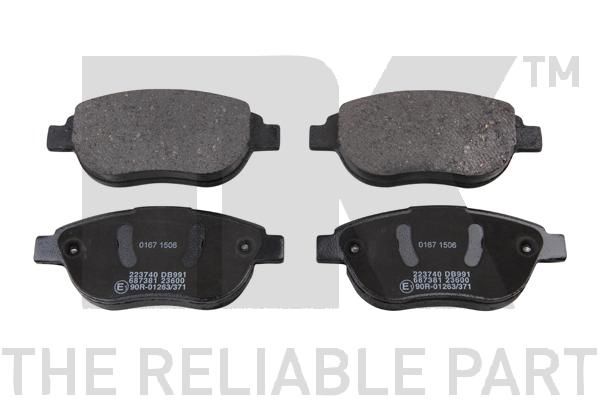 NK 223740 Brake Pad Set, disc brake