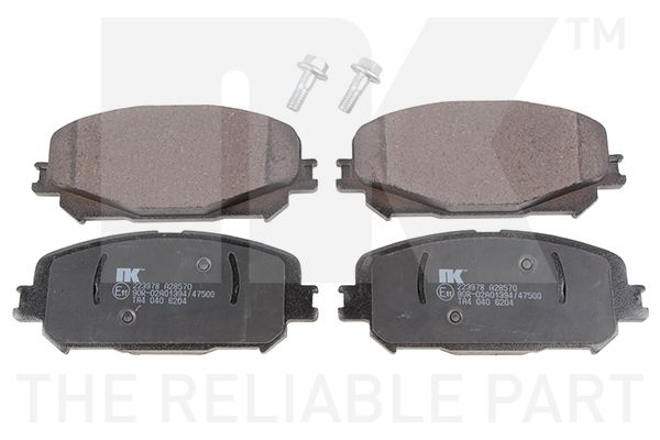 NK 223978 Brake Pad Set, disc brake