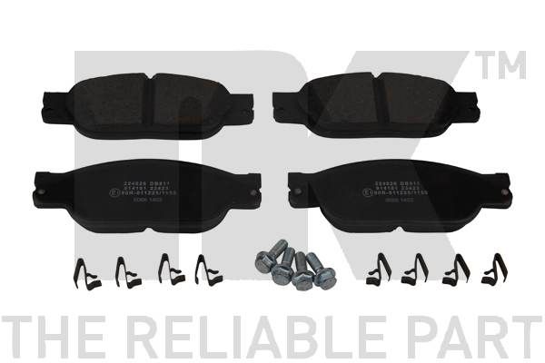 NK 224026 Brake Pad Set, disc brake