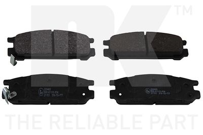 Brake Pad Set, disc brake NK 224408