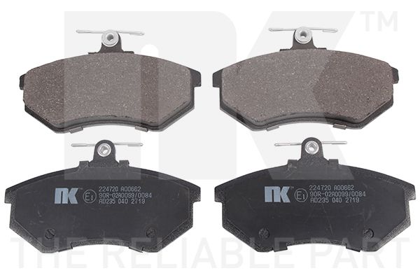 NK 224720 Brake Pad Set, disc brake