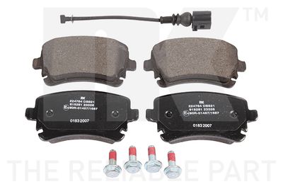 Brake Pad Set, disc brake NK 224764