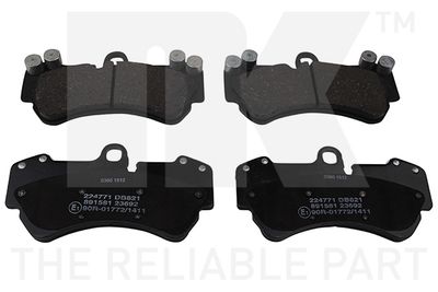 Brake Pad Set, disc brake NK 224771