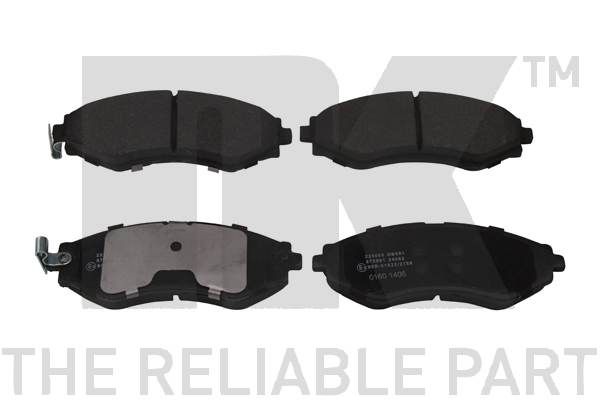 NK 225005 Brake Pad Set, disc brake