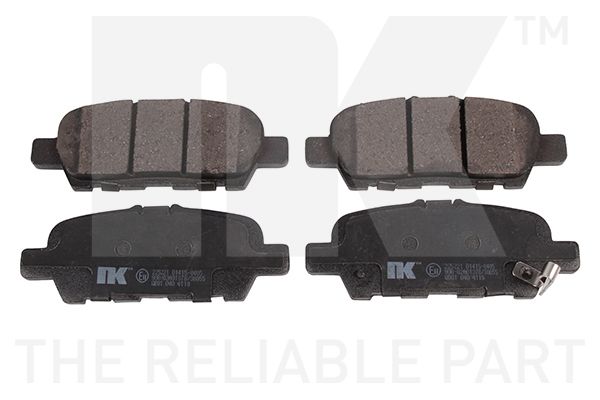 NK 225221 Brake Pad Set, disc brake