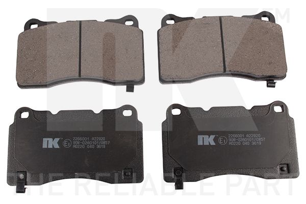 NK 2266001 Brake Pad Set, disc brake