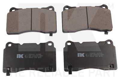 Brake Pad Set, disc brake NK 2266001