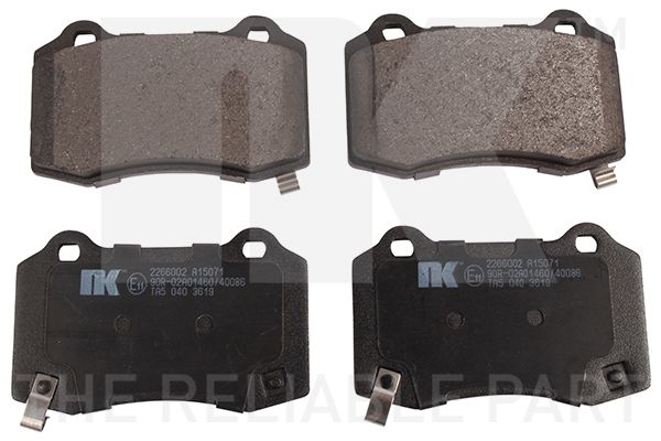 NK 2266002 Brake Pad Set, disc brake