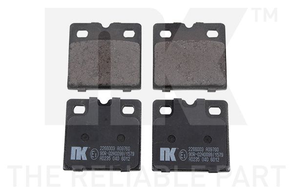 NK 2266003 Brake Pad Set, disc brake
