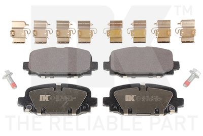 Brake Pad Set, disc brake NK 229341
