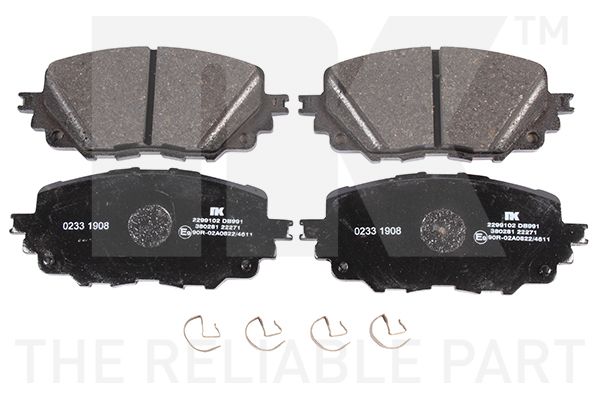 NK 2299102 Brake Pad Set, disc brake