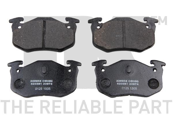 NK 229955 Brake Pad Set, disc brake