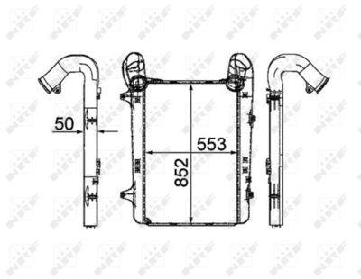Charge Air Cooler NRF 30200