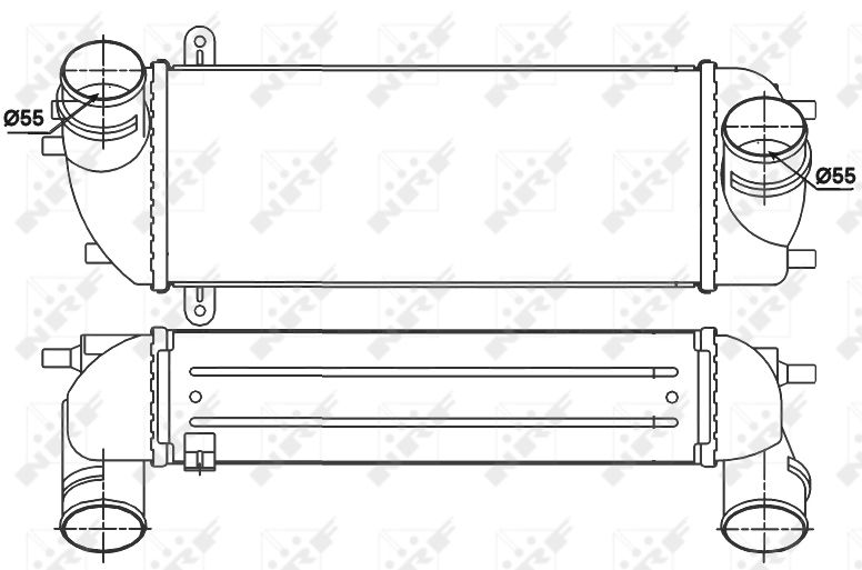 NRF 30338 Charge Air Cooler