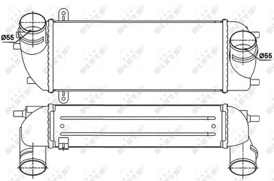 Charge Air Cooler NRF 30338