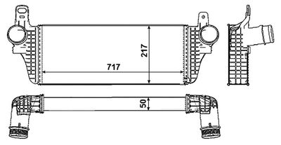 Charge Air Cooler NRF 30466