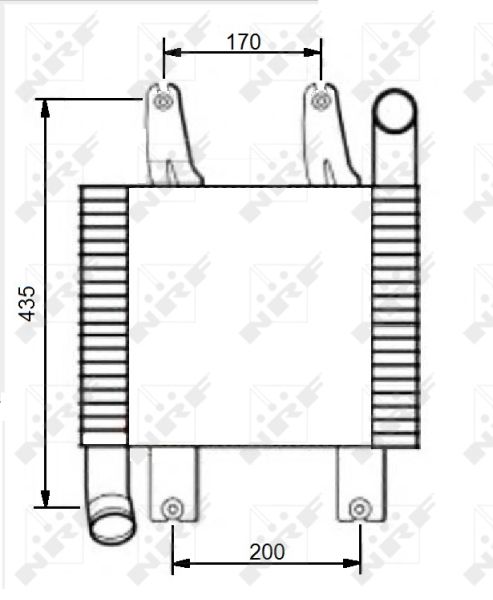 NRF 30539 Charge Air Cooler