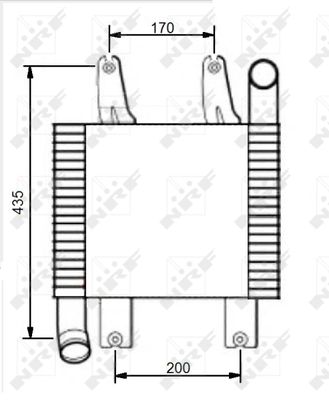 Charge Air Cooler NRF 30539