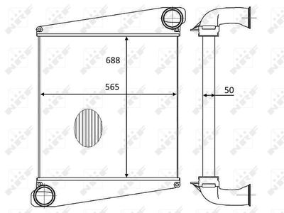 Charge Air Cooler NRF 30557