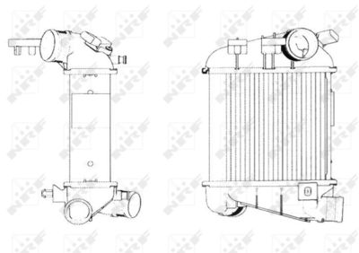 Charge Air Cooler NRF 30770