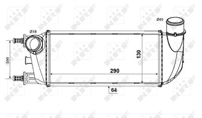 Charge Air Cooler NRF 30773