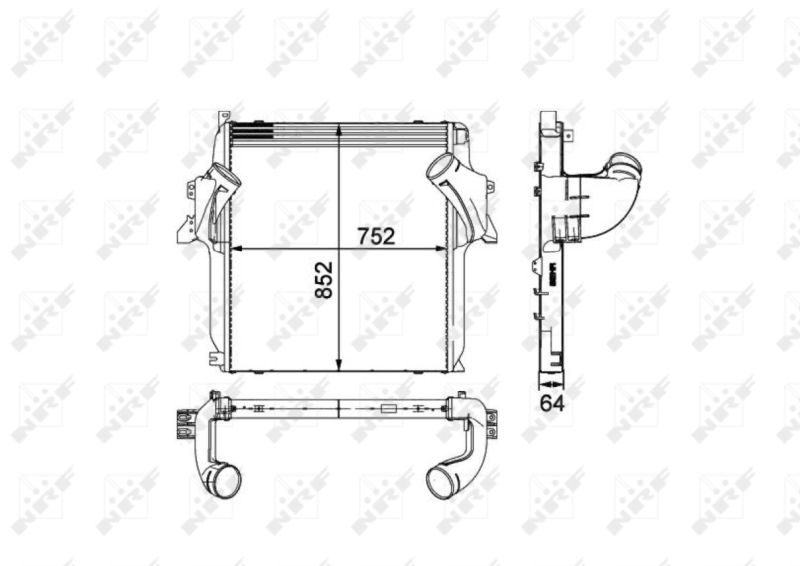 NRF 30905 Charge Air Cooler