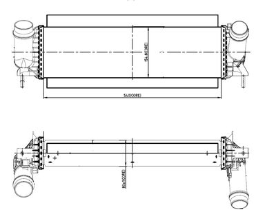 Charge Air Cooler NRF 309061