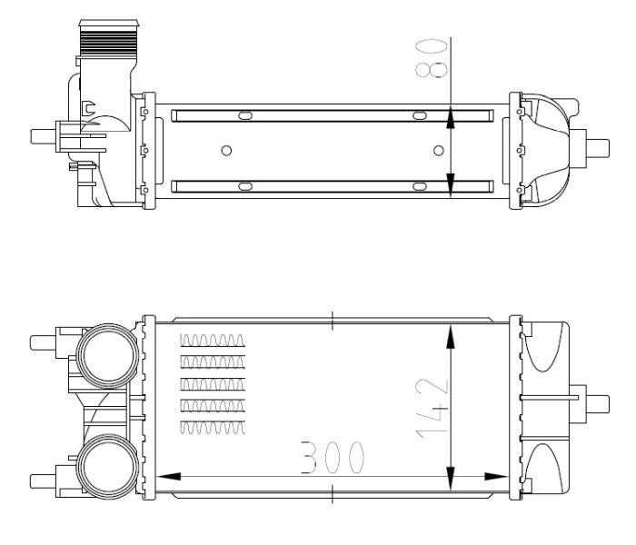 NRF 309071 Charge Air Cooler