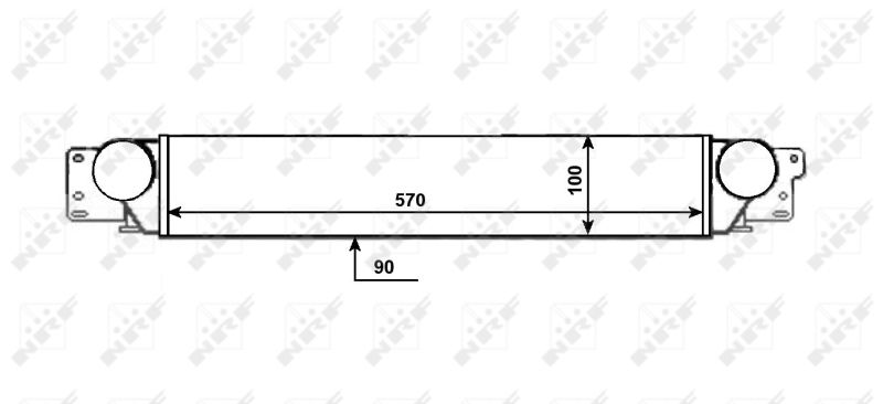 NRF 309087 Charge Air Cooler