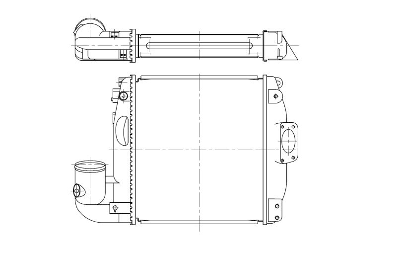 NRF 309094 Charge Air Cooler