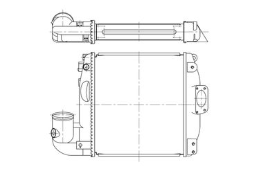 Charge Air Cooler NRF 309094