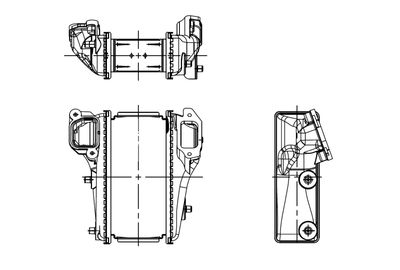 Charge Air Cooler NRF 309109