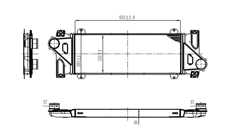 NRF 309110 Charge Air Cooler