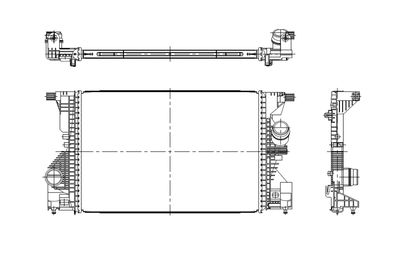 Charge Air Cooler NRF 309119