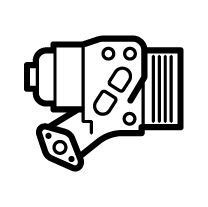 Housing, oil filter NRF 310255