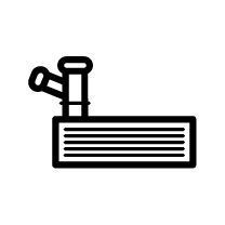 Radiator, traction battery NRF 310507