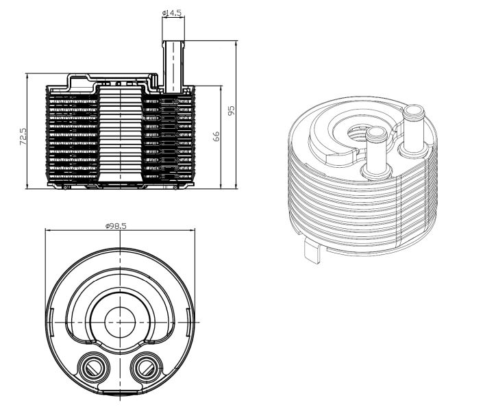 NRF 31819 Oil Cooler, engine oil