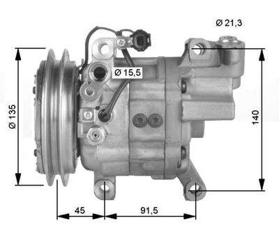 Compressor, air conditioning NRF 32475G
