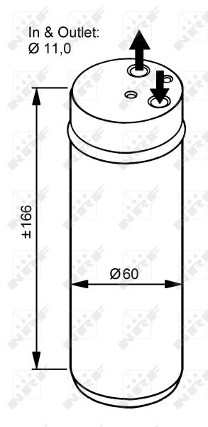 NRF 33120 Dryer, air conditioning