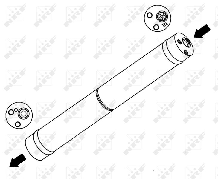 NRF 33141 Dryer, air conditioning