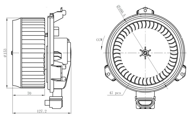 NRF 34277 Interior Blower