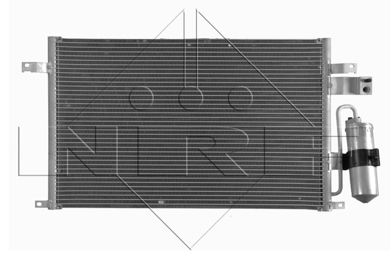 NRF 350017 Condenser, air conditioning