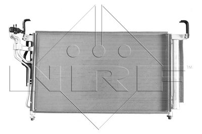 Condenser, air conditioning NRF 350026