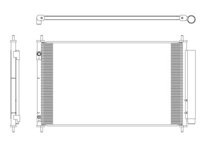 Condenser, air conditioning NRF 350321