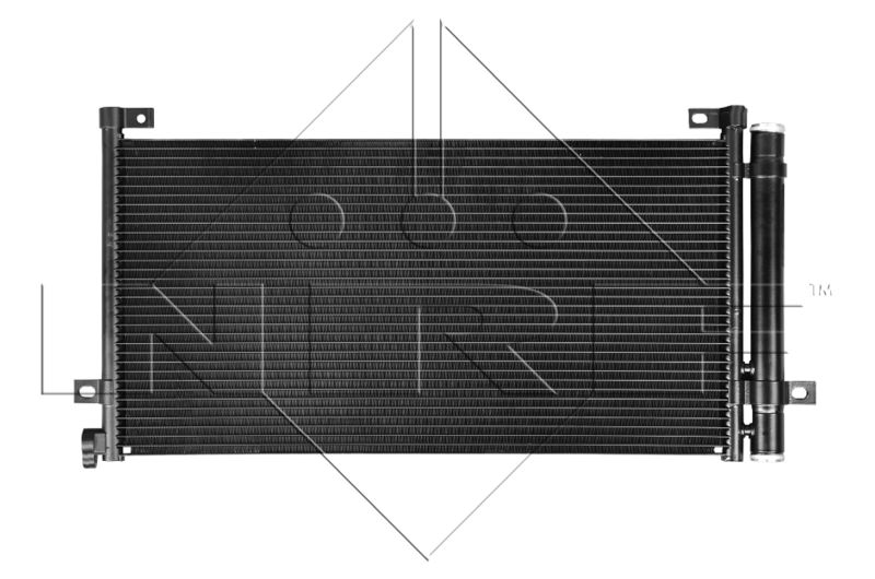 NRF 350391 Condenser, air conditioning