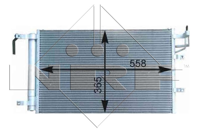 NRF 35982 Condenser, air conditioning