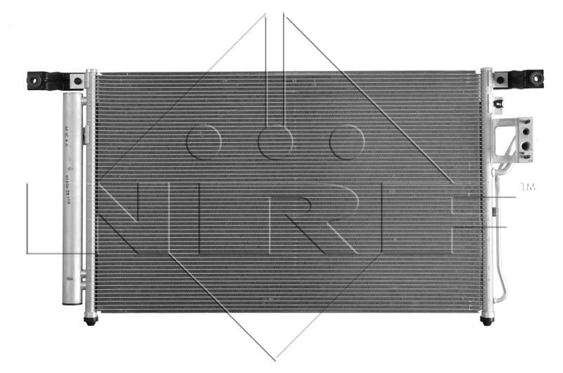 NRF 35987 Condenser, air conditioning