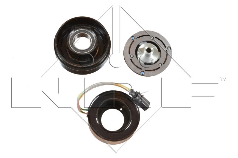 NRF 380014 Magnetic Clutch, air conditioning compressor